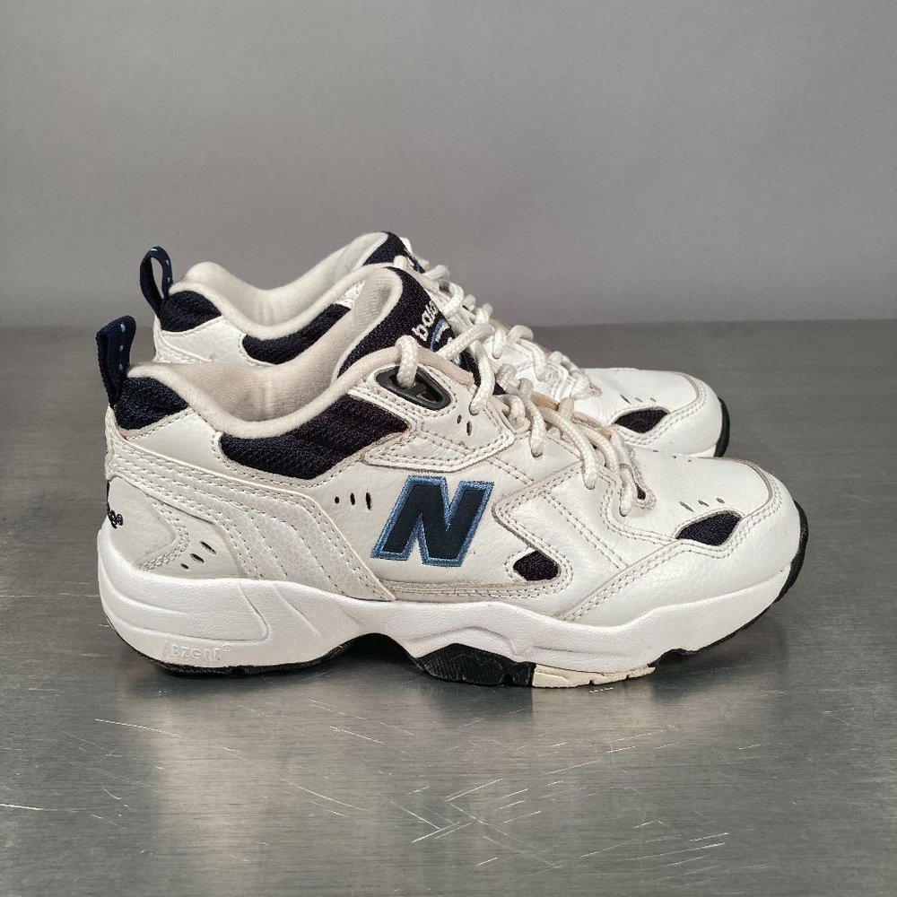 New Balance 608 Womens White Athletic Shoes WX608WB Size 6 B EUC